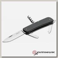Нож складной многопредметный, рукоять карбон, сталь 12С27  BK01BO822 Tech- Tool Carbon 2 Boker