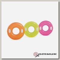 Круг надувной с ручками (59258)  INTEX