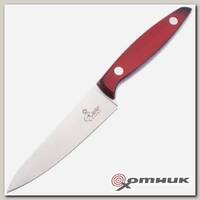Нож кухонный SMALL AUS-8 SW (Stonewash, рукоять G10)  Kizlyar Supreme
