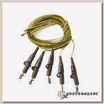 Набор готовых оснасток Safety Clip Rig Jungle Camou 90 см 45lb Nautilus