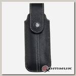 Чехол Chic black leather (натуральная кожа, размер № 7, 8, 9) OPINEL