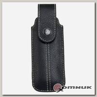 Чехол Chic black leather (натуральная кожа, размер № 7, 8, 9) OPINEL