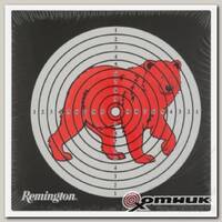 Мишень Remington, цветная (медведь, 50 шт.)