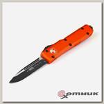 Нож Ultratech S/E автоматический алюм. рук-ть оранж.,  клинок M390, DLC (121-1OR) Microtech FOX Knives