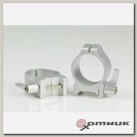 Крепления 200LS 25,4 мм, низк.серебр.кольца WARNE