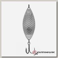 Блесна Колеб.станд. Карась цв.04 серебро чешуя (PR-K-18-04) Premier Fishing