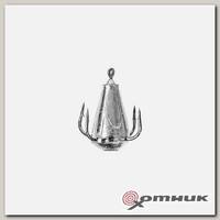 Шарага 4 крючка средняя олово Тонар