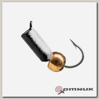Мормышка вольфрам Столбик с фосфором + лат.шар. Premier Fishing