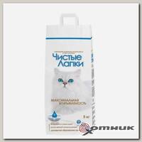 Наполнитель Чистые Лапки 5 кг комкующийся