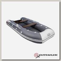 Лодка ПВХ Таймень LX 3600 НДНД графит/свело-серый