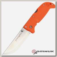 Нож складной 20NPJ Finn Wolf Blaze Orange, рук-ть оранж. пластик, клинок AUS 8A Cold Steel
