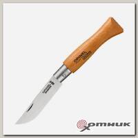 Нож №5 VRN Carbon Tradition углеродистая сталь, рукоять бук, длина клинка 6 см (1110503) OPINEL