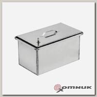 Коптильня трехъярусная с гидрозатвором 490х295х275 мм (нерж. сталь 1,0 мм)  Инвент Групп