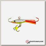 Балансир SAMURAI BURBOT/Тюлька HOLOGRAM 6 гр., 35мм, кр. Mustad, тройник со стразом, цвет G04 Таюр