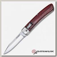Нож авт., рук.-дерев.,сталь-440 BK01RY911 Automatic Classic Boker