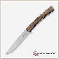 Нож складной рук-ть микарта/титан, сталь VG-10, BK01BO705 Urban Trapper Linear Micarta Boker