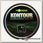 Леска тонущая Kontour Fluorcarbon 18lb KFLU03  Korda