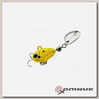 Тейл-спиннер 35g Yellow UF STUDIO HURRICANE