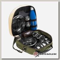 Набор для пикника на 4 персоны с термобутылкой (PR-4-7) Premier Fishing