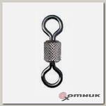 Вертлюг Impressed Rolling swivel Black Nikel размер 2 (10шт/упак)