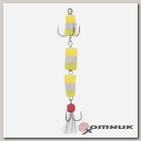Мандула "Classic" 3Х цв. №16 желтый-белый-салатовый Premier Fishing