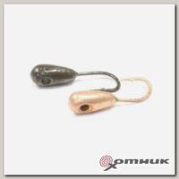 Мормышка Овсинка с отверстием d2/2,5