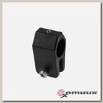 Кронштейн рамы тента 7/8" скользящий, черный пластик (С0006-В)