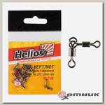 Вертлюг двойной Г-образный TRIANGL SWIVELS № 7x8 19кг (10шт/уп) (HS-ZPY-1045-7x8) Helios