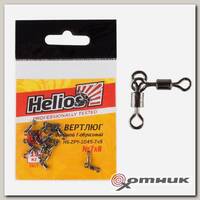 Вертлюг двойной Г-образный TRIANGL SWIVELS № 7x8 19кг (10шт/уп) (HS-ZPY-1045-7x8) Helios