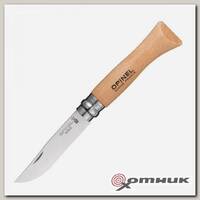 Нож №6 VRI Tradition Inox (нерж.сталь, рукоять бук, длина клинка 7 см) (1230607) OPINEL