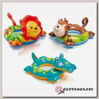 Надувной круг Зверюшки (58221)  INTEX