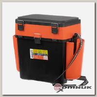 Ящик FishBox двухсекционный 19л оранжевый Helios