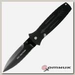 Нож OKC Dozier Arrow складн.,чёрная рукоять, G10, клинок D2, чёрное покрытие (9101)  ONTARIO