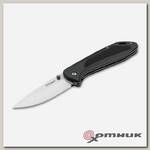 Нож склад., черн. алюм. рук-ть, клинок 440C, BK01RY302 Advance black Boker