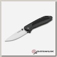 Нож склад., черн. алюм. рук-ть, клинок 440C, BK01RY302 Advance black Boker