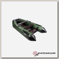 Лодка ПВХ АКВА 2900 СК зеленый/черный Аква