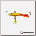Балансир SAMURAI BURBOT/Тюлька HOLOGRAM 6 гр., 35мм, кр. Mustad, тройник со стразом, цвет G05 Таюр