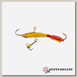Балансир SAMURAI FATBOY/Толстолобик HOLOGRAM 10гр,50мм, кр.Mustad, тр. со стразом, цвет G08 Таюр