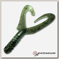 Твистер с двумя хвостами Twin Tail силикон, 10,2см, Laminate Smoke Shad MegaStrike