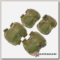 Наколенники + налокотники X-SWAT (мох FG) с замком