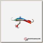 Балансир SAMURAI ICE SHARK/Малек HOLOGRAM 6 гр., 35мм, кр. Mustad, тр. со стразом, цвет G01 Таюр