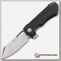 Нож складной, чёрная рук-ть G-10, сталь D2, BK01BO751 Leviathan G10 Boker
