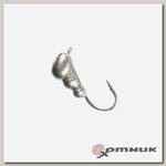 Мормышка Муравей с ушком 4мм 0,91гр (MW-1340-Sil) Helios