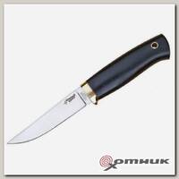 Нож Удобный сталь N690 рукоять черный граб (Южный крест)