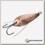 Блесна Колеб.незацеп. Атом М(10гр) 06 медь чешуя (PR-AM-06) Premier Fishing