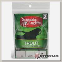 Конусный подлесок Premium Freshwater Leader 9 Trout 4X Scientific Anglers
