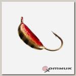 Мормышка вольф Рижский банан с ушком цв. 145 Helios