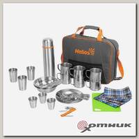 Набор для пикника на 6 персон с термосом (HS-N6T-G) Helios