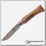 Нож №4 VRI Tradition Inox (нерж. сталь, рукоять бук, длина клинка 5 см) (1210401) OPINEL