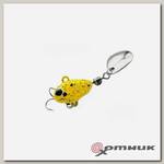 Тейл-спиннер 28g Yellow UF STUDIO HURRICANE